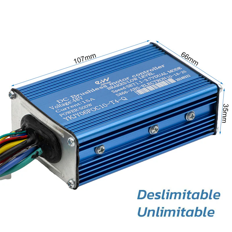 48V 15A 500W-A 10-18-25km/h deslimitable - Smartgyro no homologado Crossover [Ewheel] - Image 2