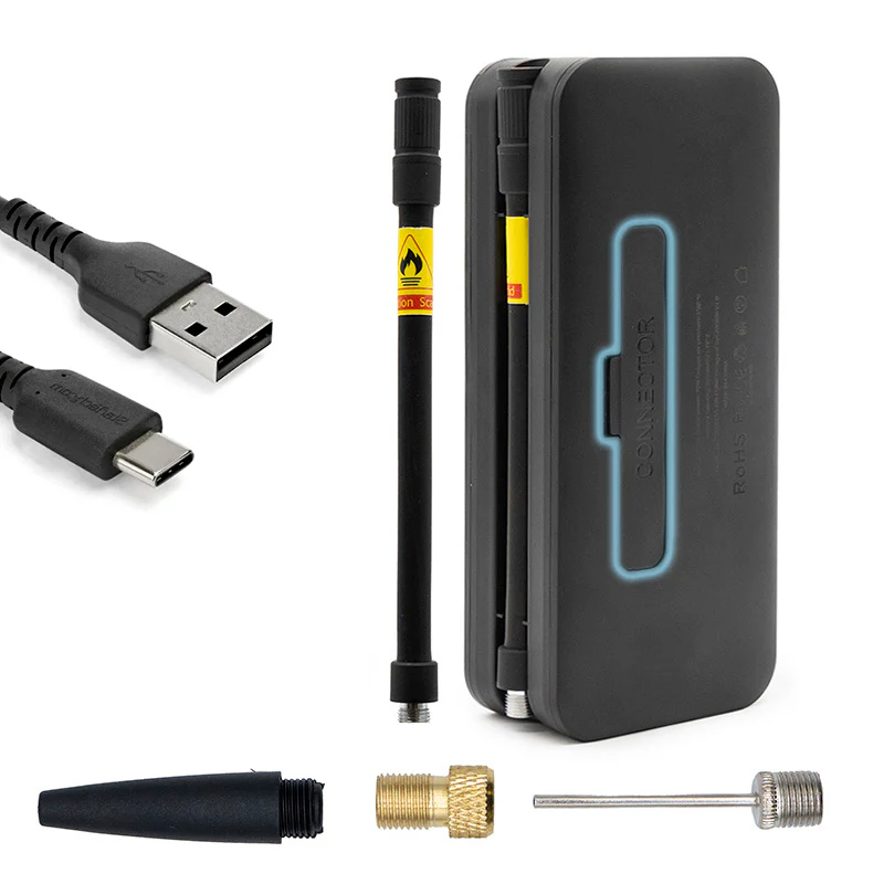 AIR-002 Inflador eléctrico premium portátil función Power Bank - Image 5