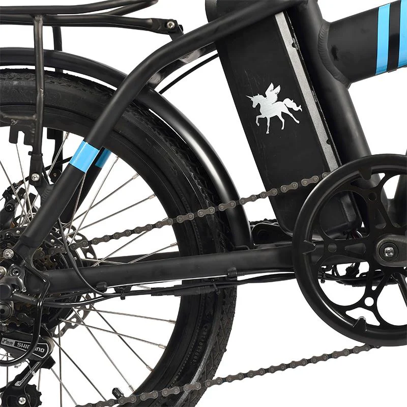 Bicicleta eléctrica plegable Sirio 20" con frenos de disco - Image 3