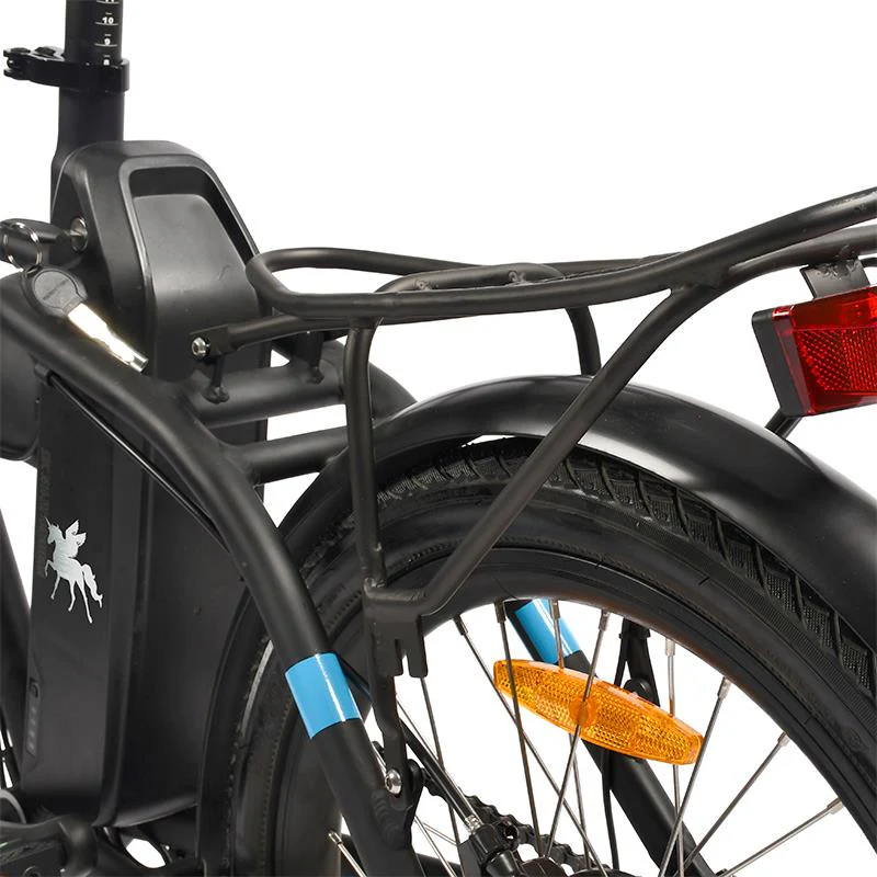 Bicicleta eléctrica plegable Sirio 20" con frenos de disco - Image 4