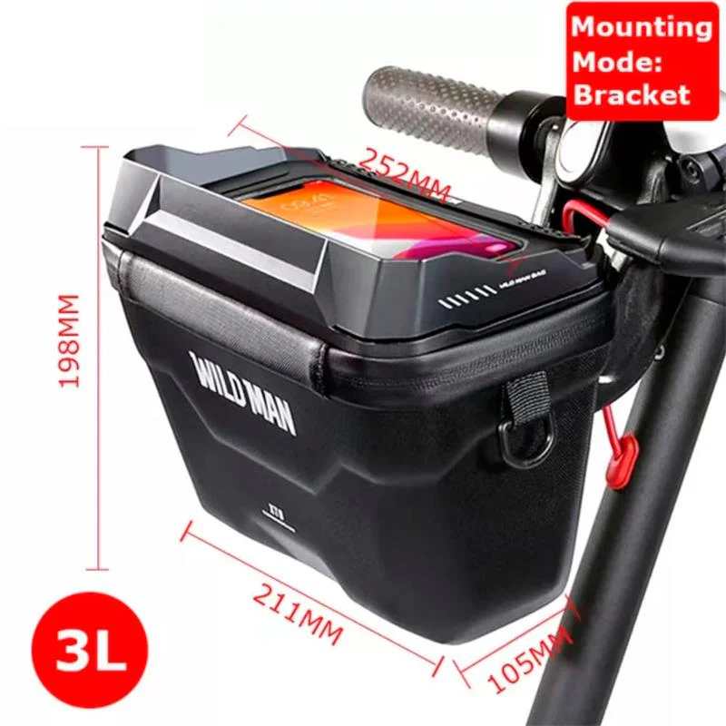 Bolsa impermeable 3L con soporte [Wild Man] - Image 4