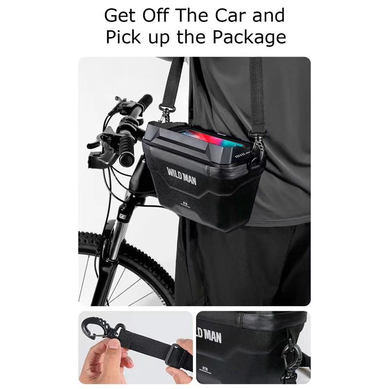 Bolsa impermeable 3L con soporte [Wild Man] - Image 8