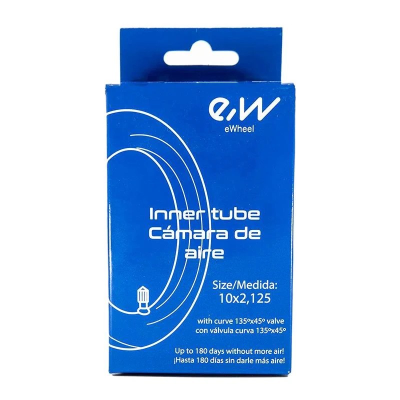 Cámara aire 10x2,125 VC 135x45º  [Ewheel] - Image 4