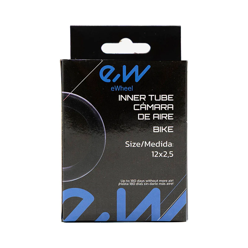Cámara de aire 12x2,5 válvula curva 90ºx90º [Ewheel] - Image 3