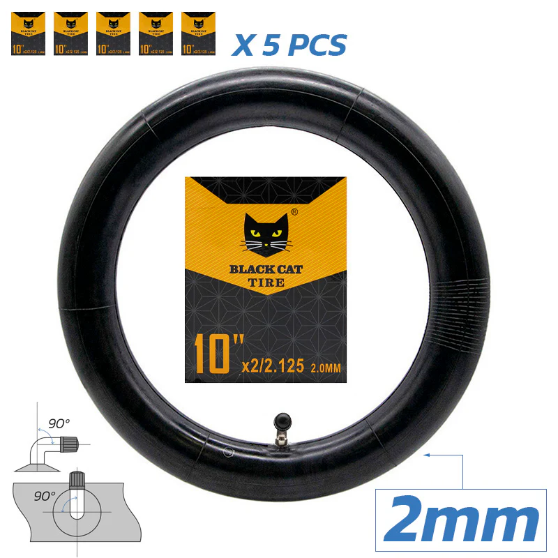 Cámara premium 2.0mm grosor 10x2/2,125 VC 90x90º - 5uds [Black cat]