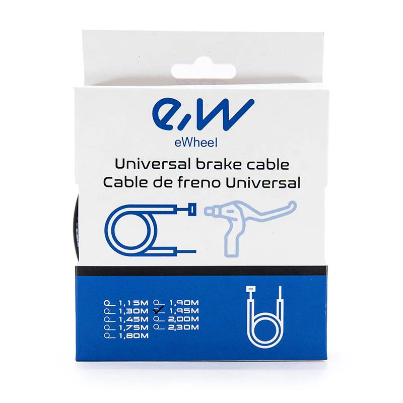 Camisa y cable de freno negro 1,95m - Image 4