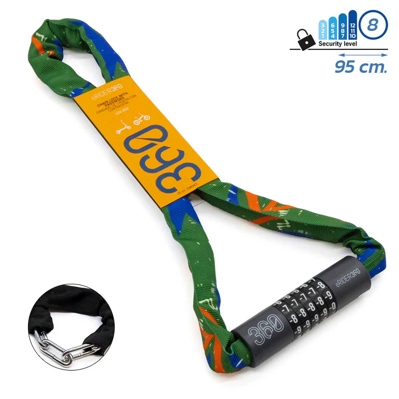 Candado de contraseña EWLK022 funda tela - Image 16