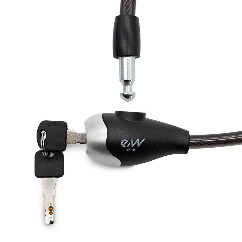 Candado de llave EWLK016 negro - Image 3