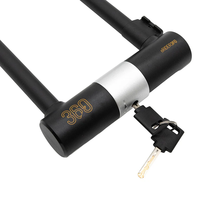 Candado en U de llave EWLK021 negro - Image 2
