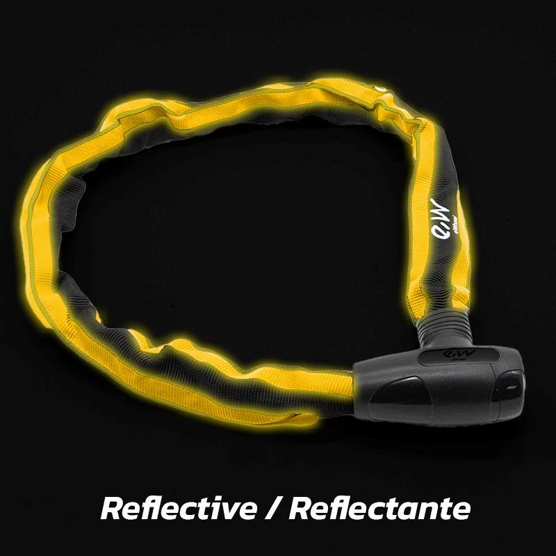 Candado EWLK018 de cadena con funda reflectante - Image 2