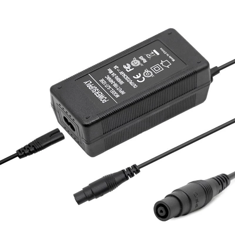 Cargador 48v (salida 54,6v) 2A conector MI4 PRO MAX/PLUS - Image 3