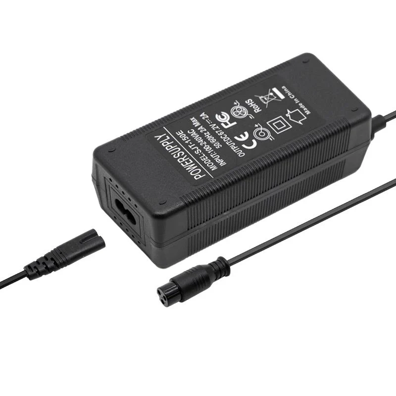 Cargador 60v (salida 67,2v) 2A conector GX16 - Image 3