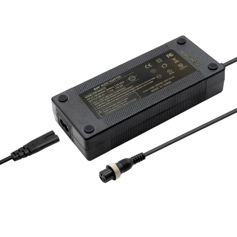 Cargador premium 60v (salida 66,4v) 2A conector LP16 para Dualtron [Ewheel] - Image 3