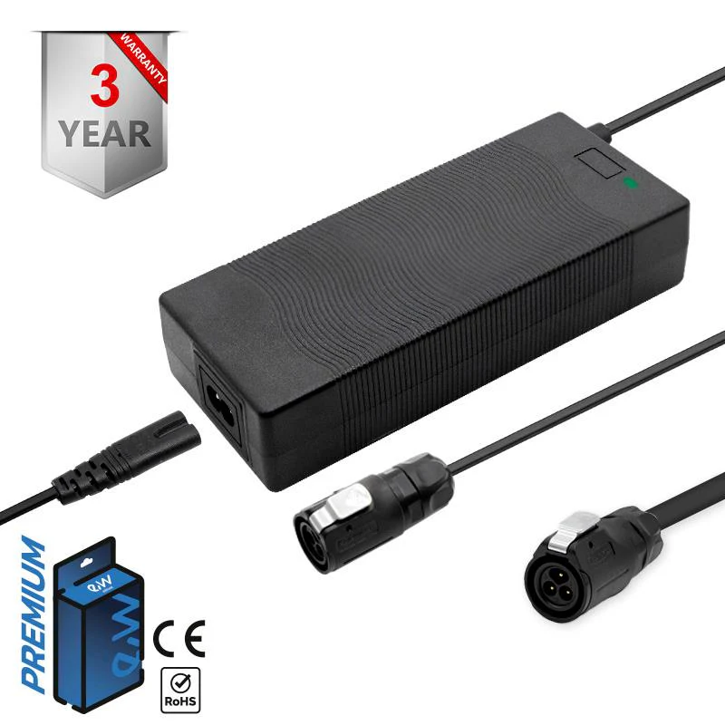 Cargador premium 60v (salida 66,4v) 2A conector LP16 para Dualtron [Ewheel] - Image 4