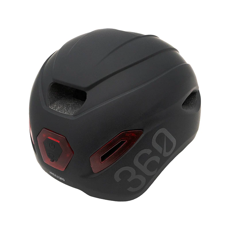 Casco CP02 urben con intermitente negro talla única - Image 7