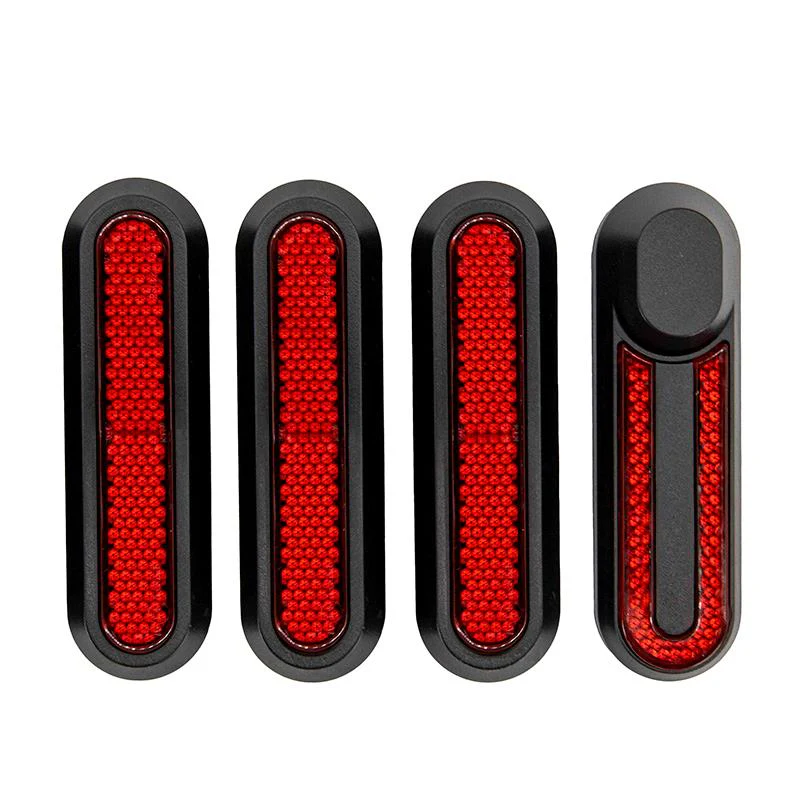 Catadióptrico negro con reflector rojo para Xiaomi - Image 2