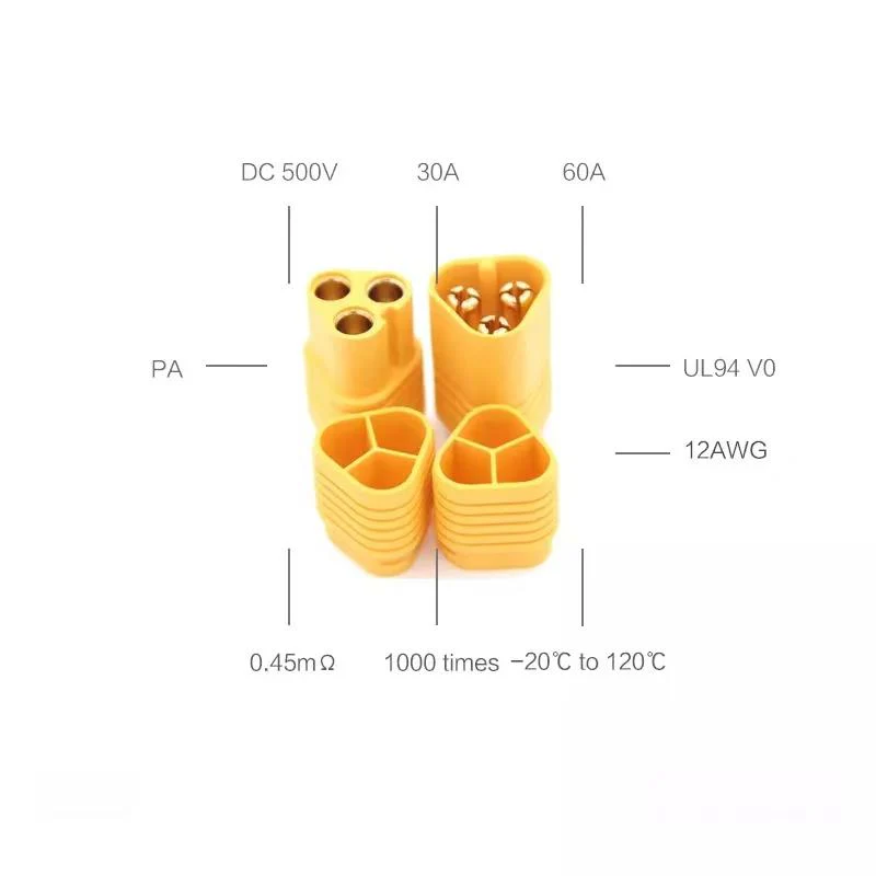 Conector MT60 Amass - 10pcs - Image 4