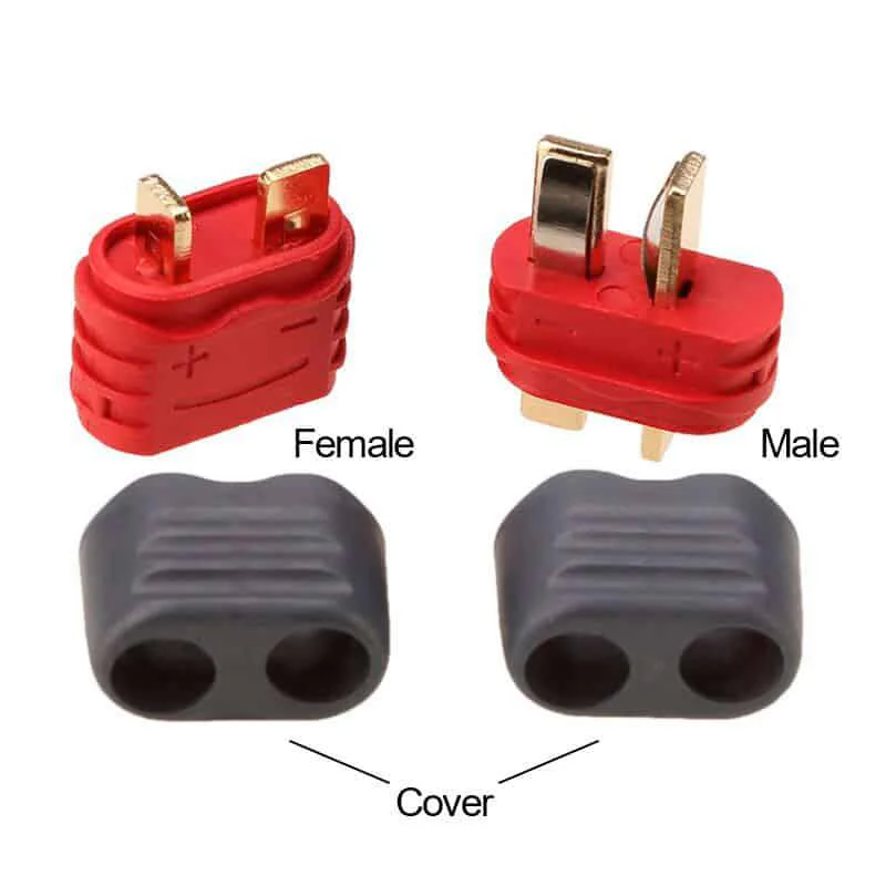 Conector T-DEAN Amass con protector - 10pcs - Image 7
