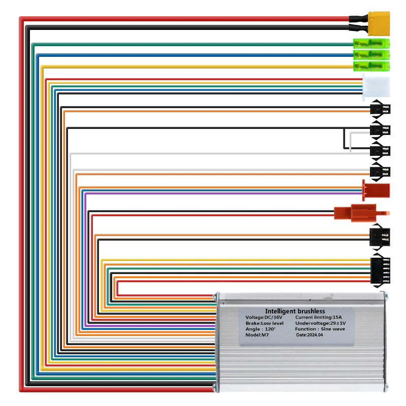 Controladora 36V 15A 350W LCD Liviae