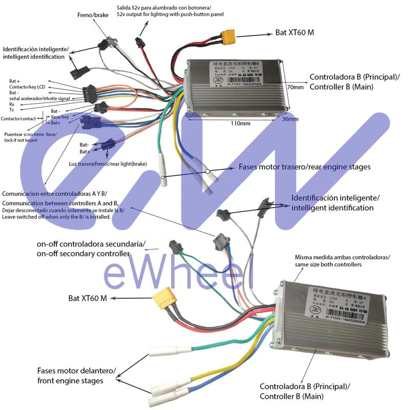 Controladora 52V 35A 1500W-A LCD JP [J&P] - Image 3