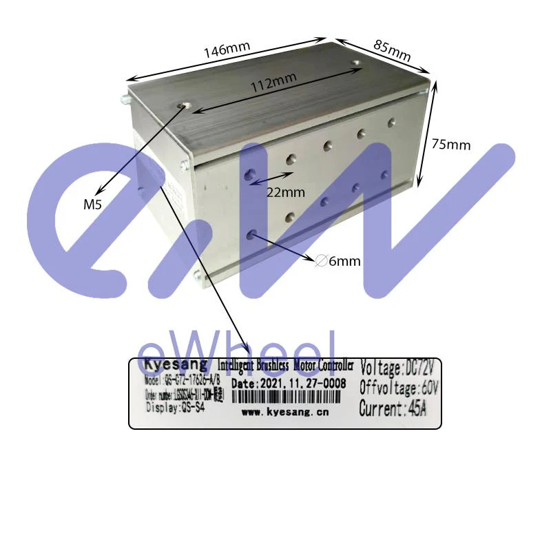 Controladora 72V 45A 3000W - A y B LCD QS-S4 [Kyesang] - Image 5