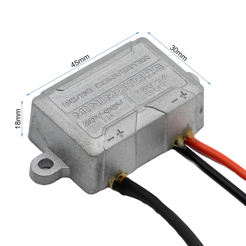 Conversor DC 20-90V a 12V 5A original [Minimotors] - Image 2