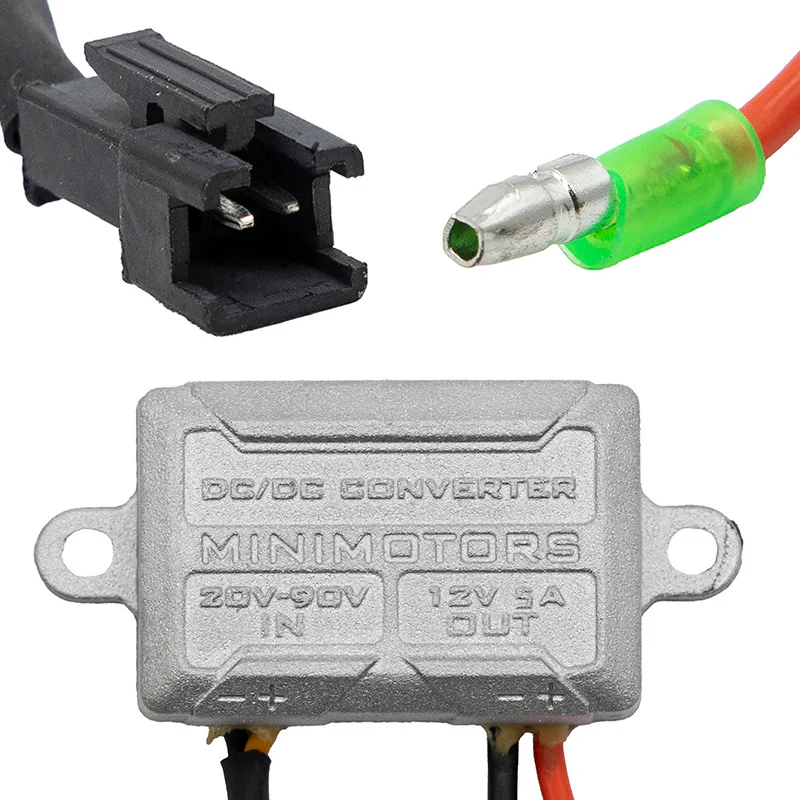 Conversor DC 20-90V a 12V 5A original [Minimotors] - Image 3
