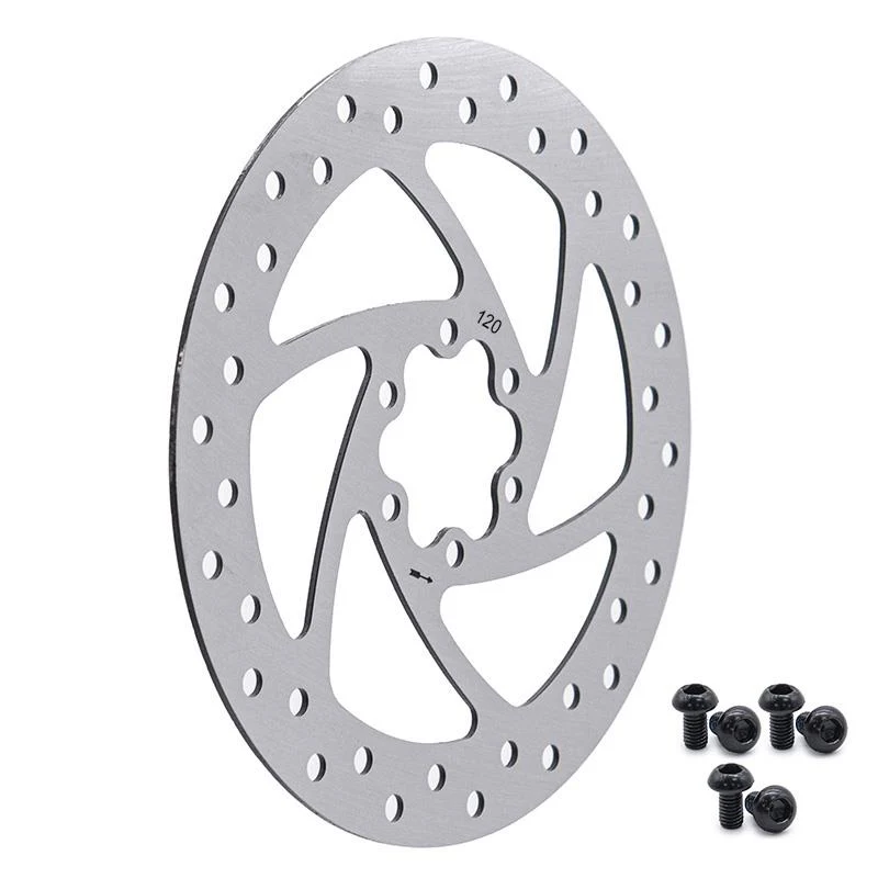 Disco de freno 120mm 6H plata para Cecotec Outsider/Bongo serie A - Image 3