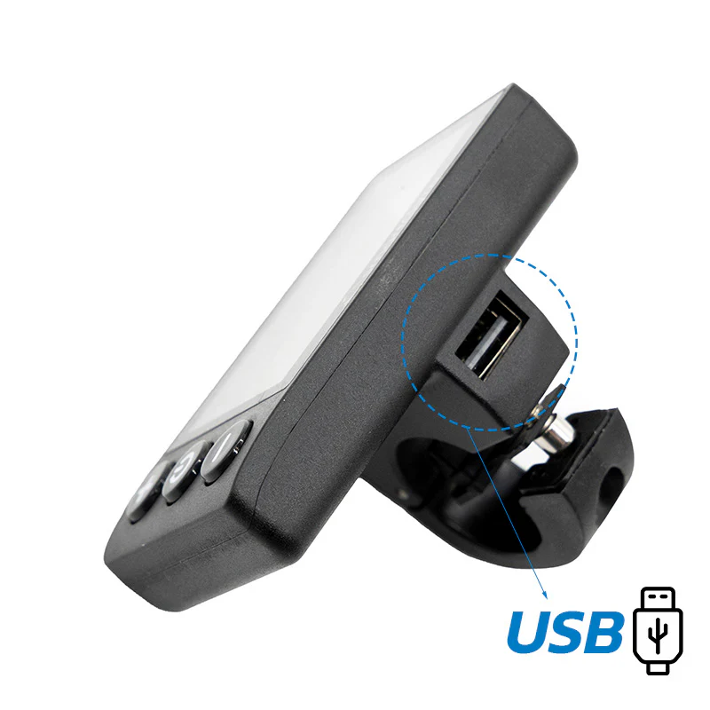 Display S866 con cable de conexión impermeable con puerto USB SmartGyro - Image 2