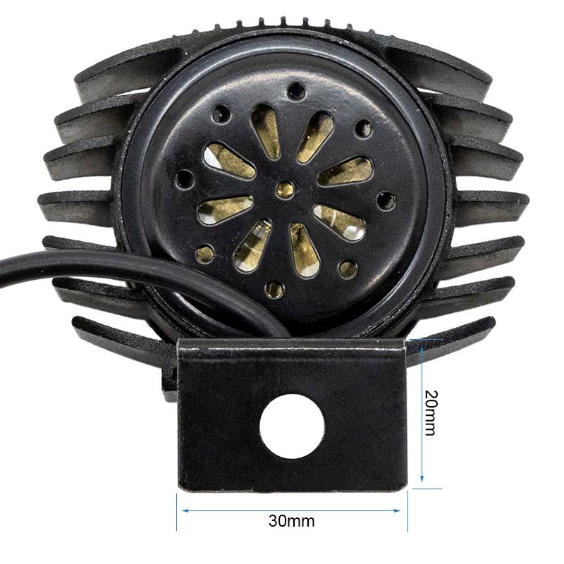Faro led con claxon FC1 12-72v - Image 3