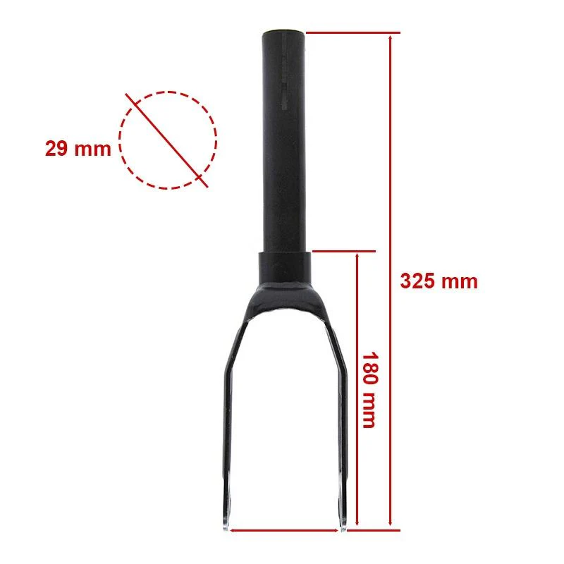 Horquilla con embellecedor negro para Xiaomi - Image 3