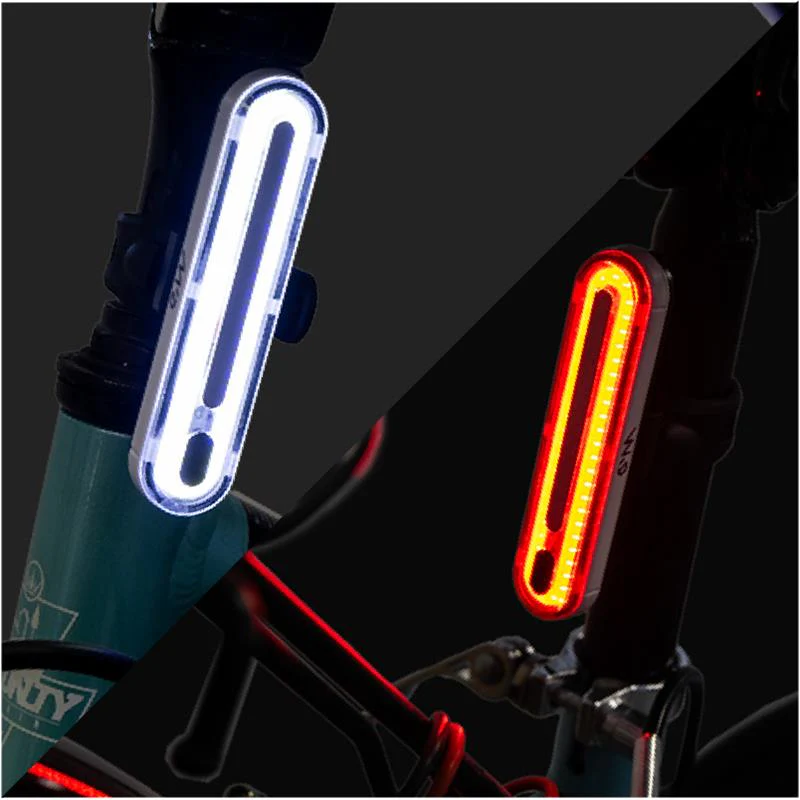 Juego de luces led frontal y trasera recargable EWL002 de alta potencia - Image 2