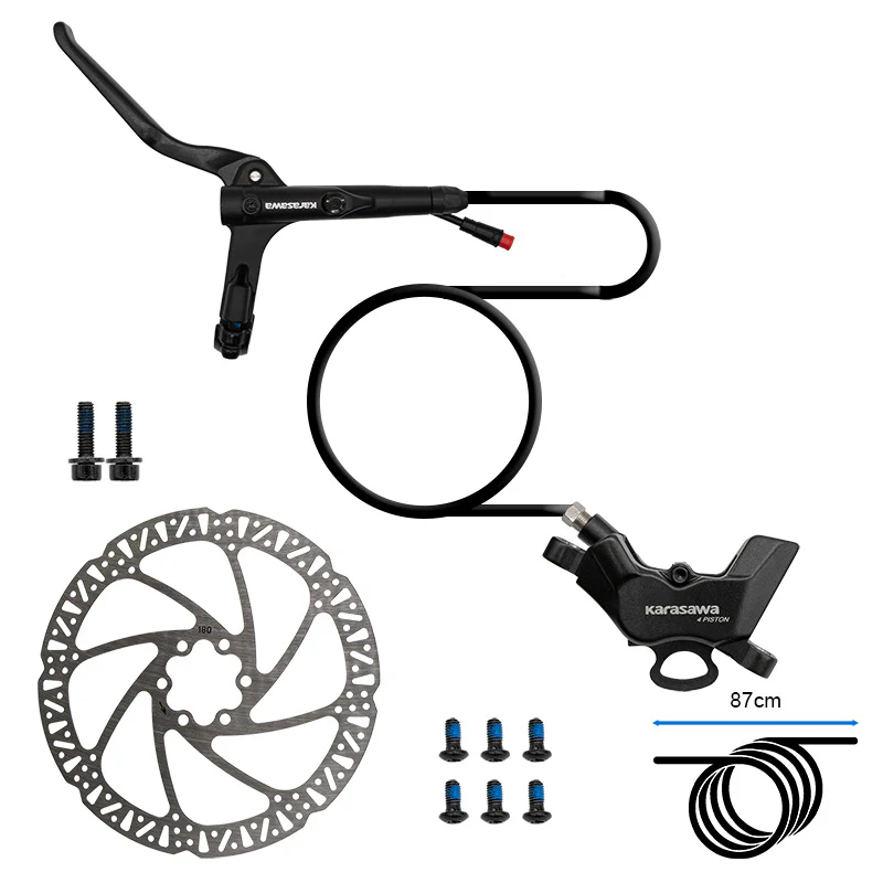 Kit de freno hidráulico delantero 4 pistones ROKTAR PLUS/ZEPHIR PLUS