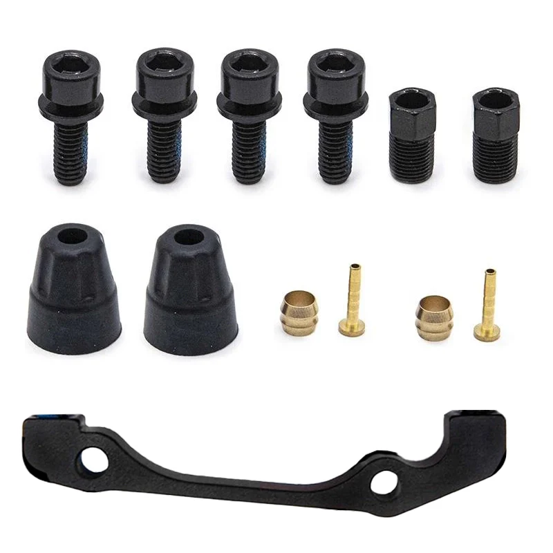 Kit de freno hidráulico negro CR-3 Delantero R trasero L [Zoom] - Image 7