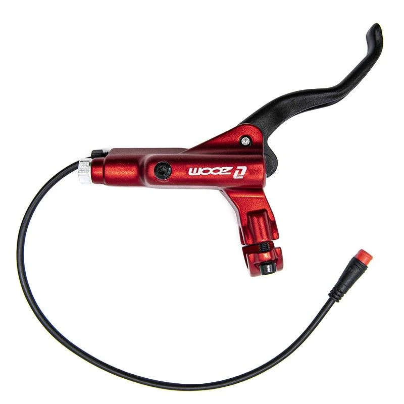 Kit de freno hidráulico rojo CR-3 Delantero L trasero R [Zoom] - Image 4