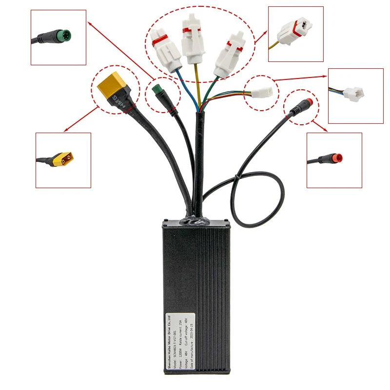 Kit electrónica KC4 48V 25A 1200W para Cecotec Bongo Z (Conector XT90) [Cecotec] - Image 4