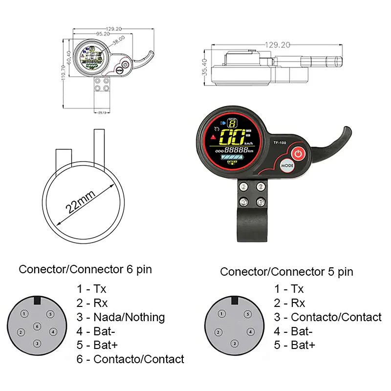 KIT electronica TF-100 48V 25A 800W - Image 8