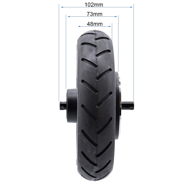 Llanta con rueda maciza de 6,1" y bisel 44mm para Ninebot E2/E2 Plus [Ninebot] - Image 2