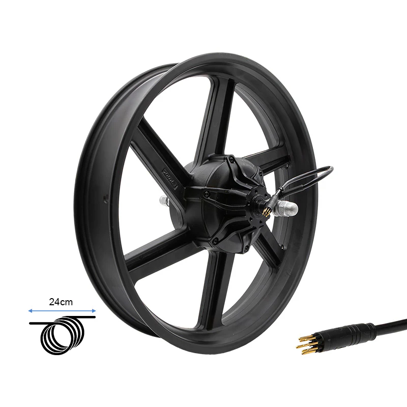 Llanta delantera 20x4,0 con motor 250w 80Nm LITHOR/BRAVE