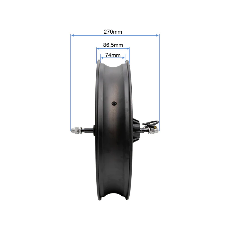 Llanta delantera 20x4,0 con motor 250w 80Nm LITHOR/BRAVE - Image 3