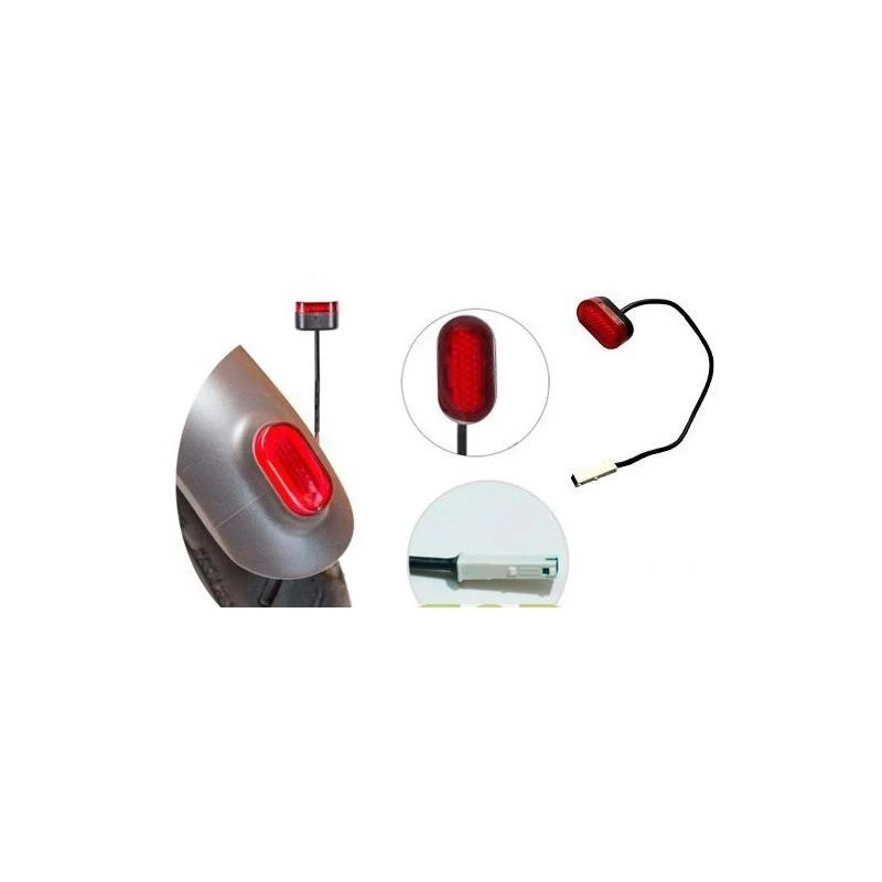 Luz trasera guardabarros 5-12V para Xiaomi M365 y Pro - Image 4
