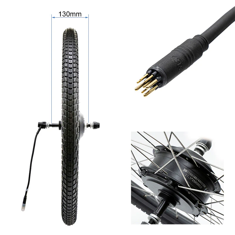 Motor 36V 250W para Ebike 27,5 pulgadas (Incluye neumático) - Image 2