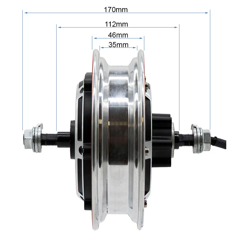 Motor 48V 800W 6/B34 - Image 2