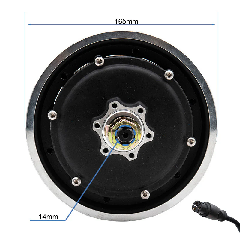 Motor 52V 1200W 6/B38 KuKirin G3 Pro - Cable corto - Image 3