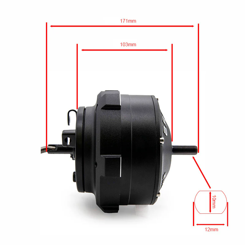 Motor 52V 735W 6,1/B34 para Dualtron Mini [Minimotors] - Image 2