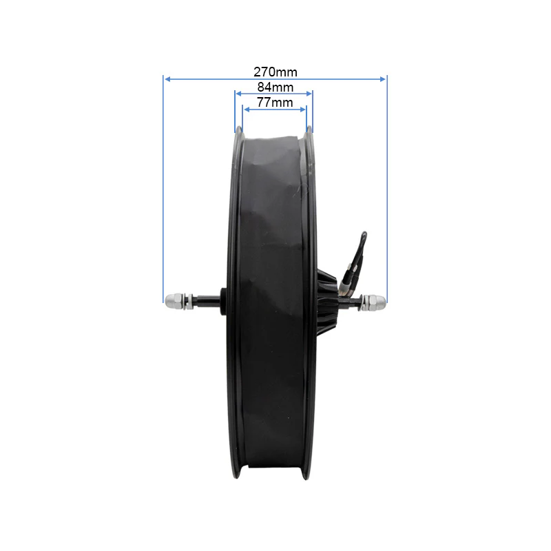 Motor trasero 20x4,0 250w-80 Nm GRANIT - Image 3