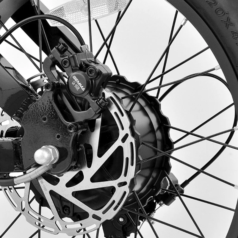 NAVY ebike FATBIKE Azul naval/Blanco - Image 6