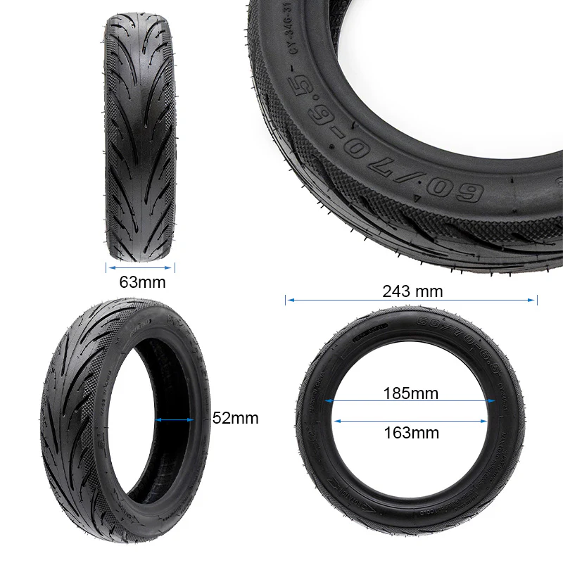 Neumático tubeless 60/70-6,5 [Yuanxing] - Image 2