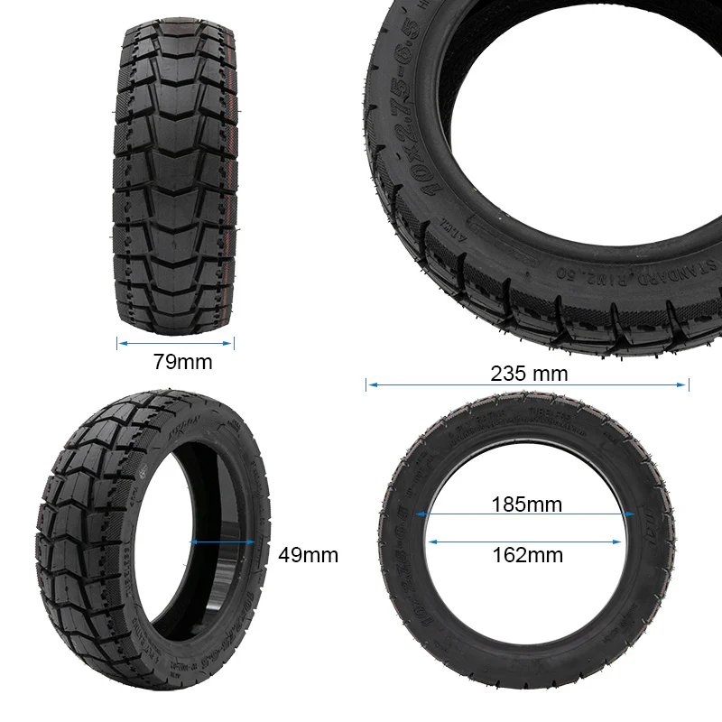 Neumático Tubeless 10x2,75-6,5 con gel - Image 2