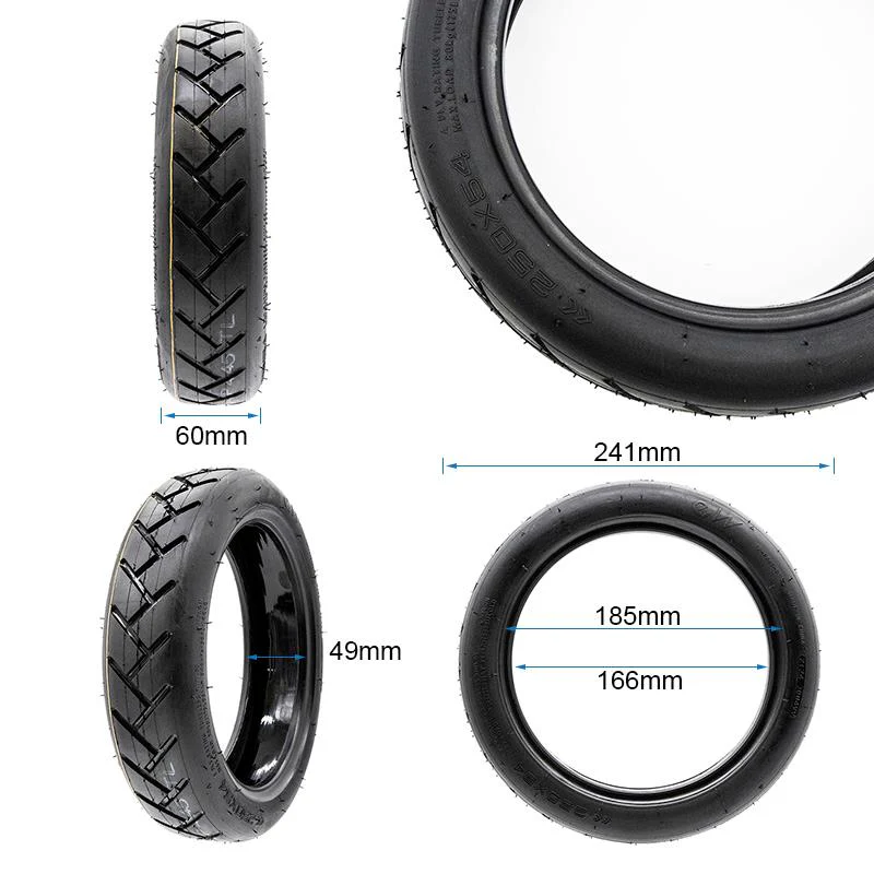 Neumático tubeless 250x54 para Xiaomi Mi4 [Ewheel] - Image 7